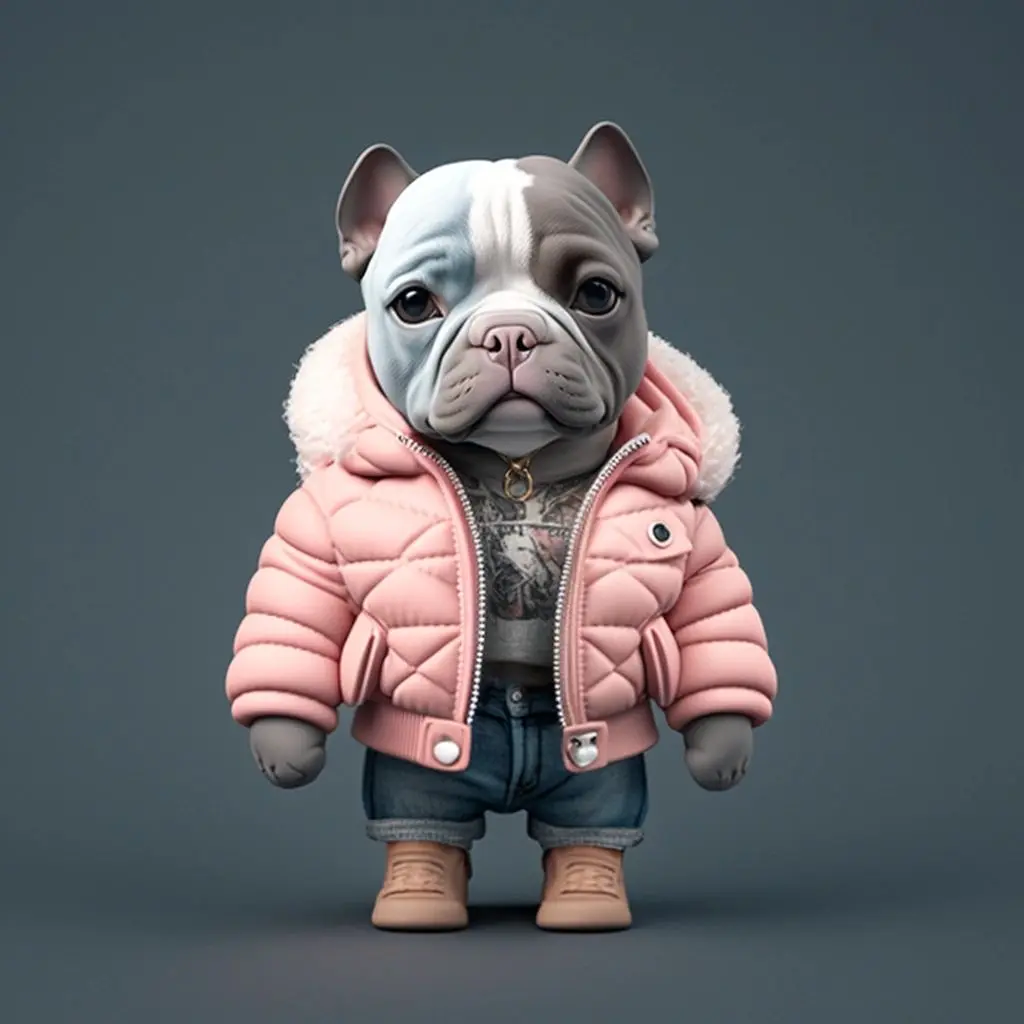 戴墨镜的狗 动物 斗牛犬